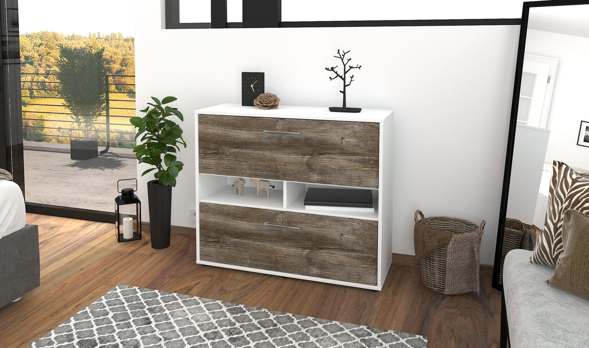 Sideboard Dalia, Treibholz Front (92x79x35cm) - Dekati GmbH