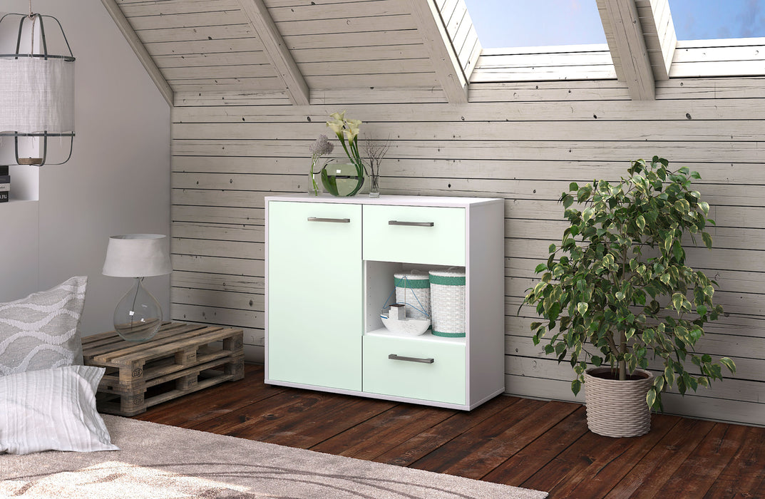 Sideboard Danica, Mint Front (92x79x35cm) - Dekati GmbH