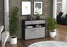 Sideboard Bruna, Beton Front (92x79x35cm) - Dekati GmbH