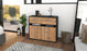 Sideboard Brunilde, Pinie Front (92x79x35cm) - Dekati GmbH