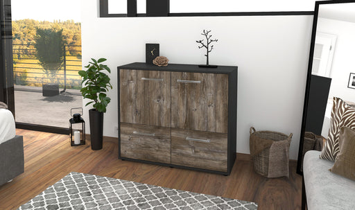 Sideboard Cara, Treibholz Front (92x79x35cm) - Dekati GmbH