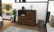 Sideboard Carina, Walnuss Front (92x79x35cm) - Dekati GmbH