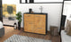 Sideboard Carla, Eiche Front (92x79x35cm) - Dekati GmbH