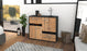 Sideboard Carlotta, Pinie Front (92x79x35cm) - Dekati GmbH