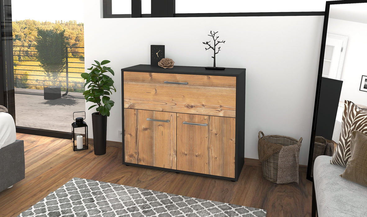 Sideboard Carolin, Pinie Front (92x79x35cm) - Dekati GmbH