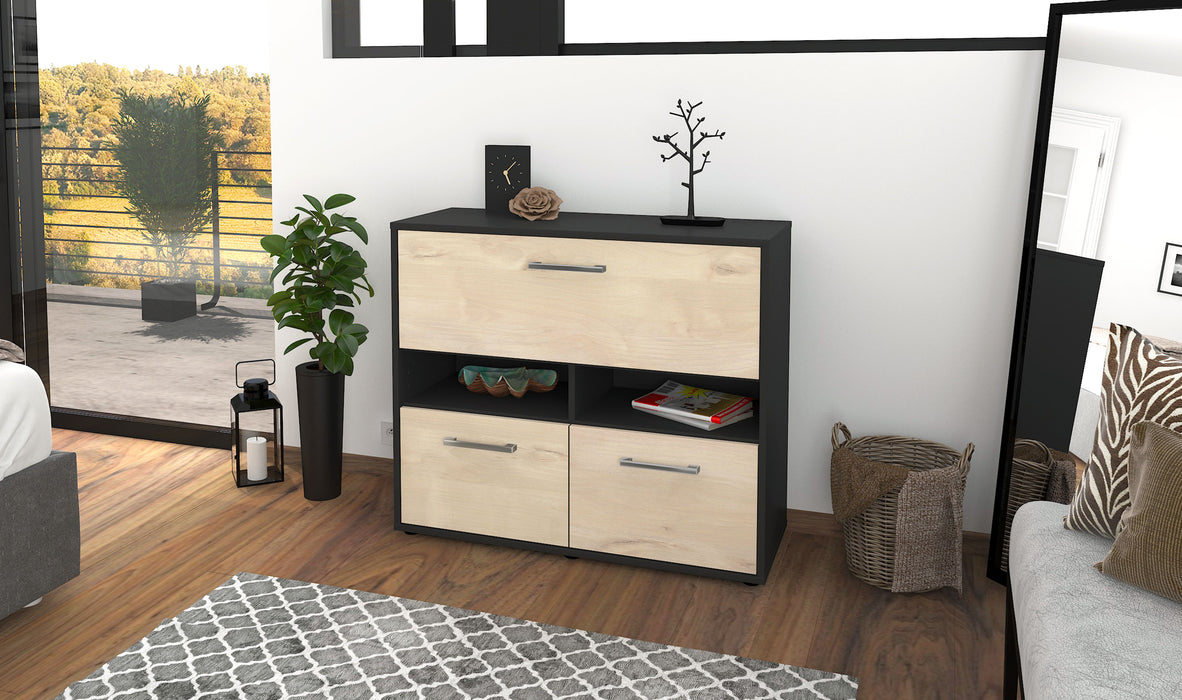 Sideboard Cassandra, Zeder Front (92x79x35cm) - Dekati GmbH