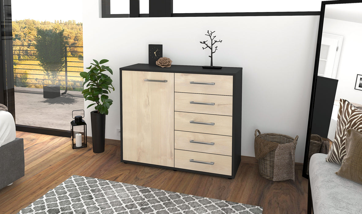 Sideboard Cecilia, Zeder Front (92x79x35cm) - Dekati GmbH