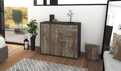 Sideboard Chantal, Treibholz Front (92x79x35cm) - Dekati GmbH