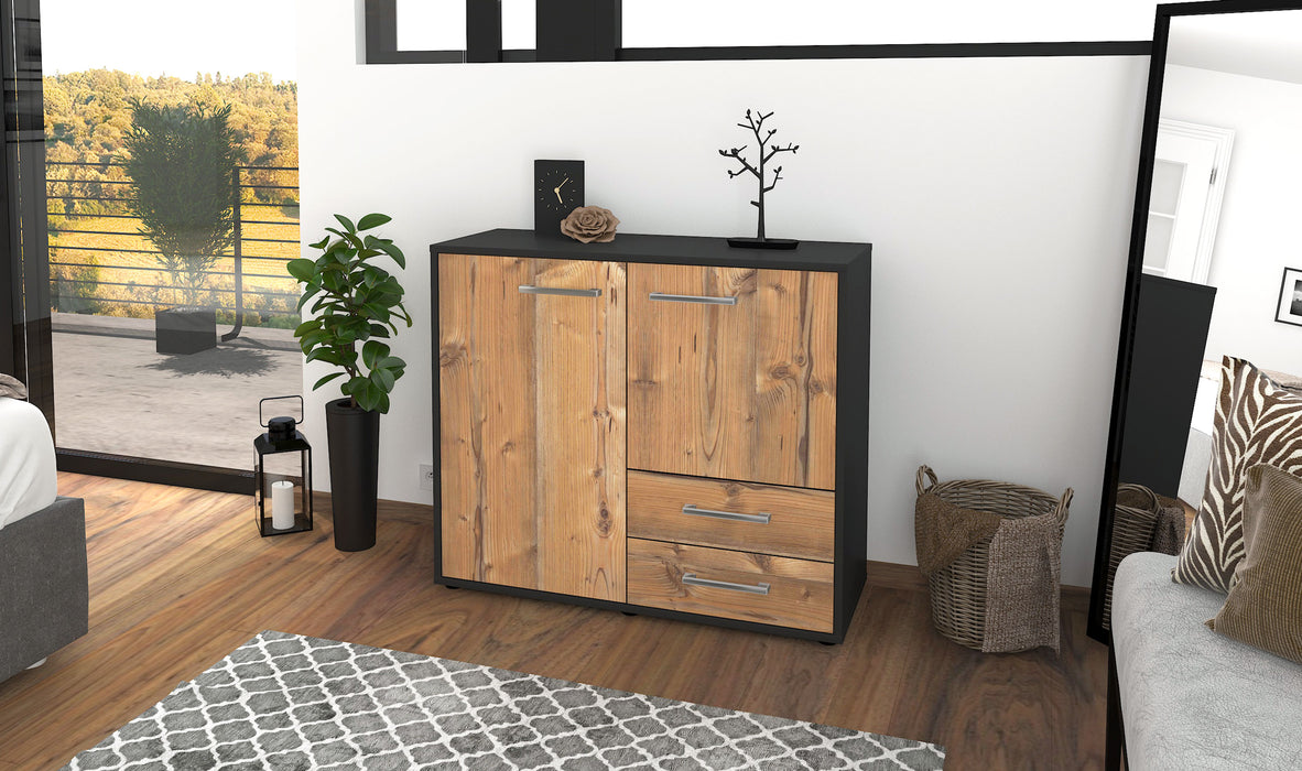 Sideboard -, Pinie Front (92x79x35cm) - Dekati GmbH