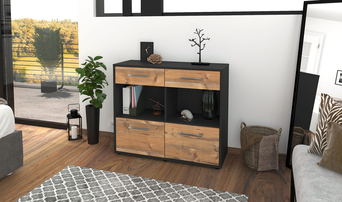 Sideboard Christina, Pinie Front (92x79x35cm) - Dekati GmbH