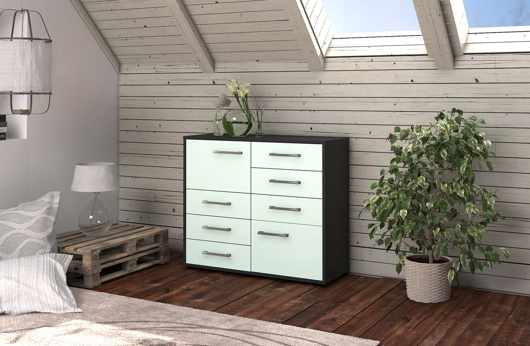 Sideboard Clarissa, Mint Front (92x79x35cm) - Dekati GmbH