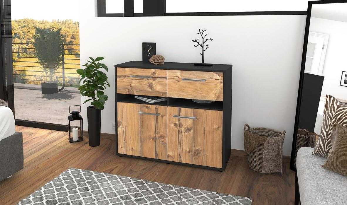 Sideboard Clea, Pinie Front (92x79x35cm) - Dekati GmbH