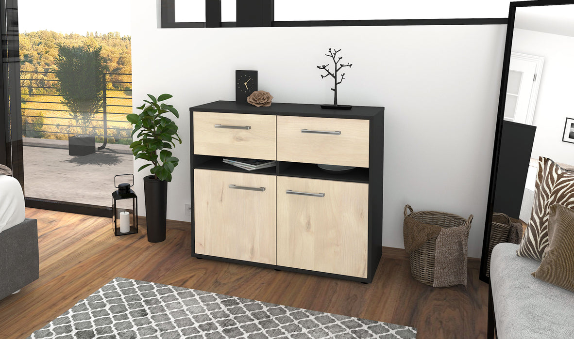 Sideboard Clea, Zeder Front (92x79x35cm) - Dekati GmbH