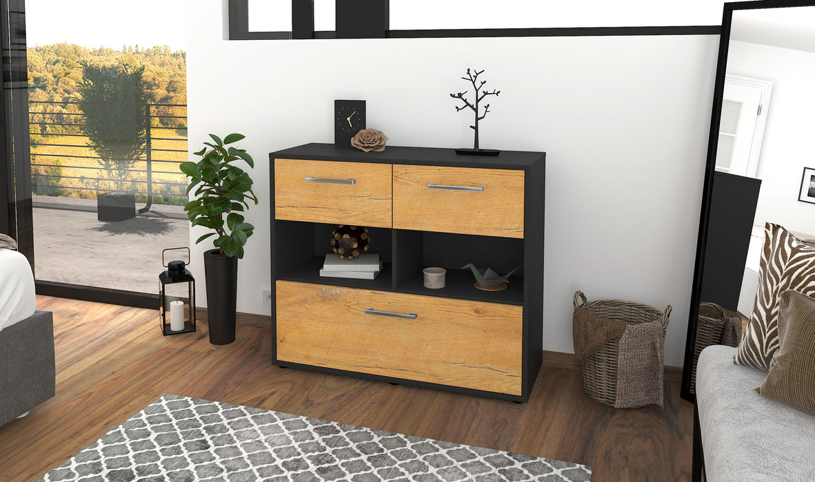 Sideboard Cosima, Eiche Front (92x79x35cm) - Dekati GmbH