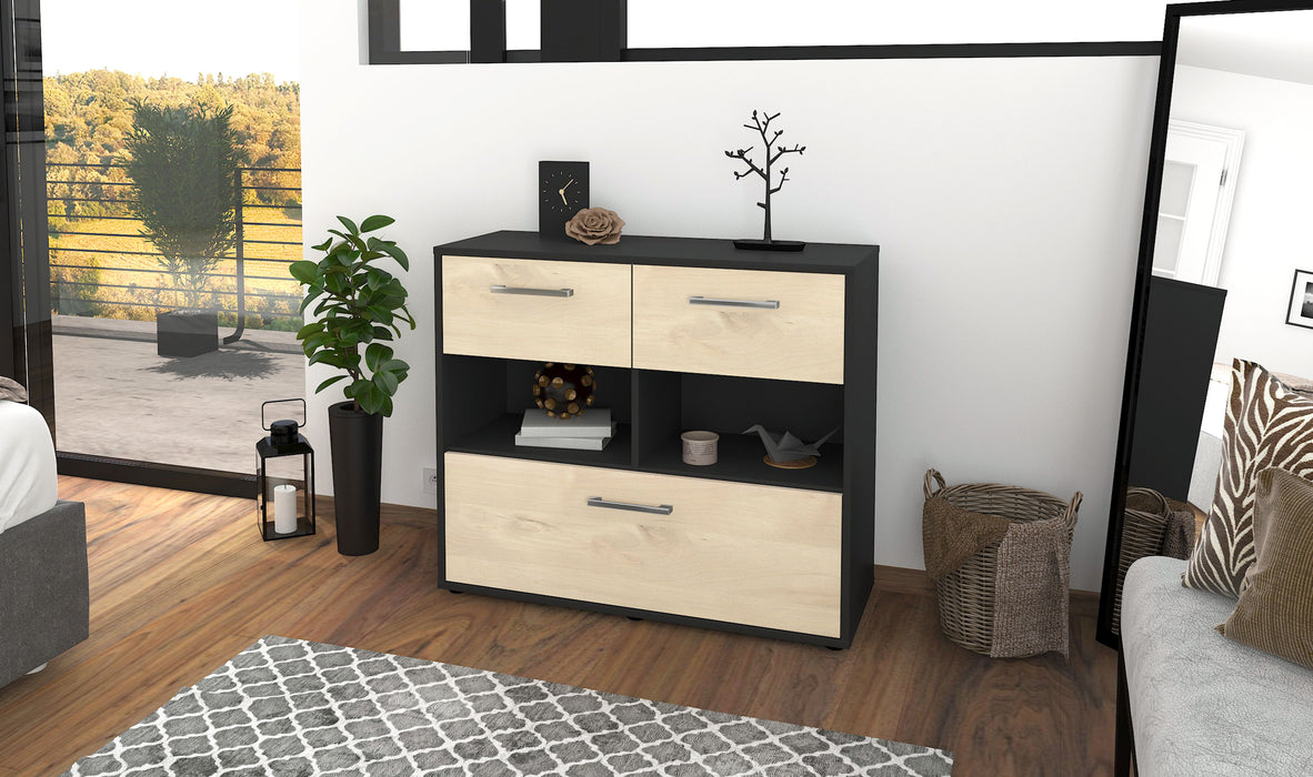 Sideboard Cosima, Zeder Front (92x79x35cm) - Dekati GmbH