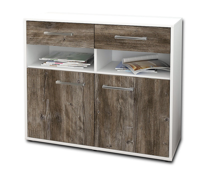 Sideboard Bruna, Treibholz Seite ( 92x79x35cm) - Dekati GmbH