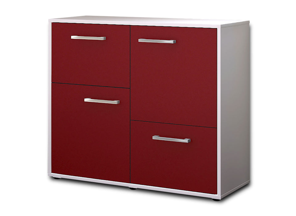 Sideboard Carla, Rot Seite ( 92x79x35cm) - Dekati GmbH