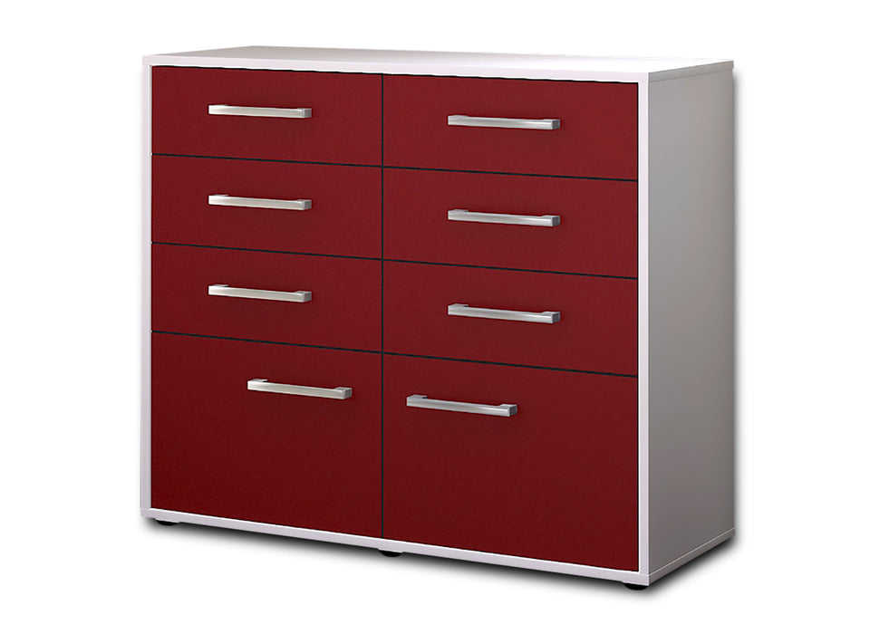 Sideboard Celeste, Rot Seite ( 92x79x35cm) - Dekati GmbH