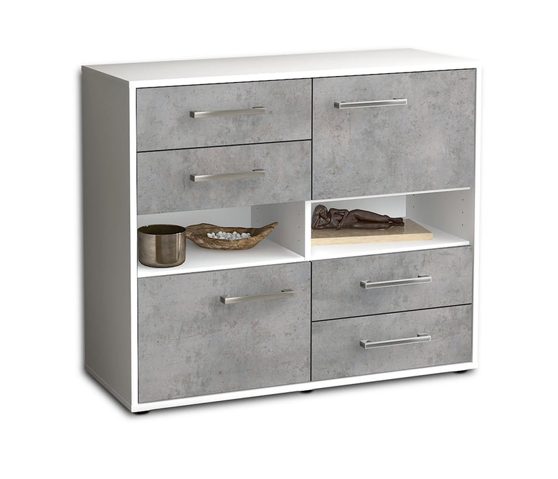 Sideboard Claudia, Beton Seite ( 92x79x35cm) - Dekati GmbH