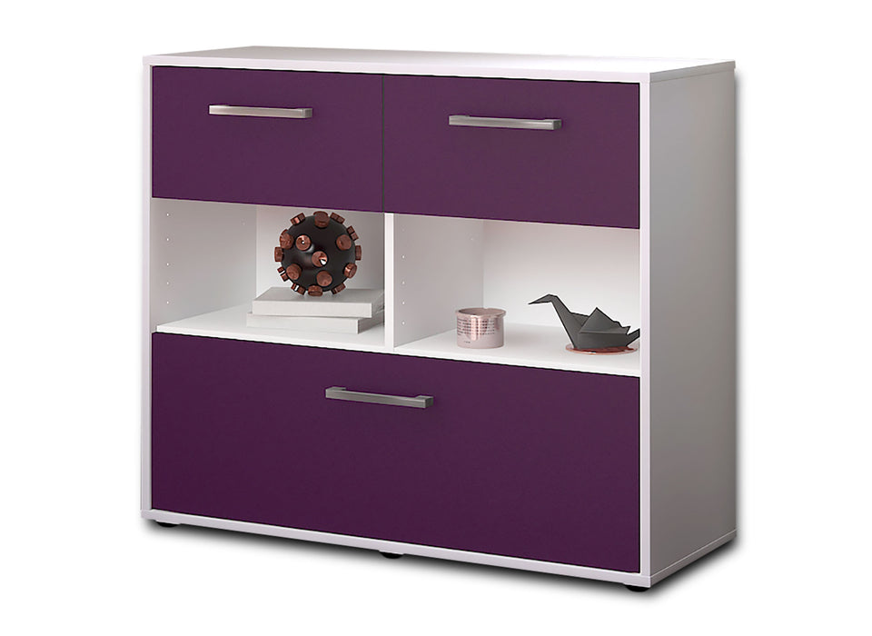 Sideboard Cosima, Lila Seite ( 92x79x35cm) - Dekati GmbH