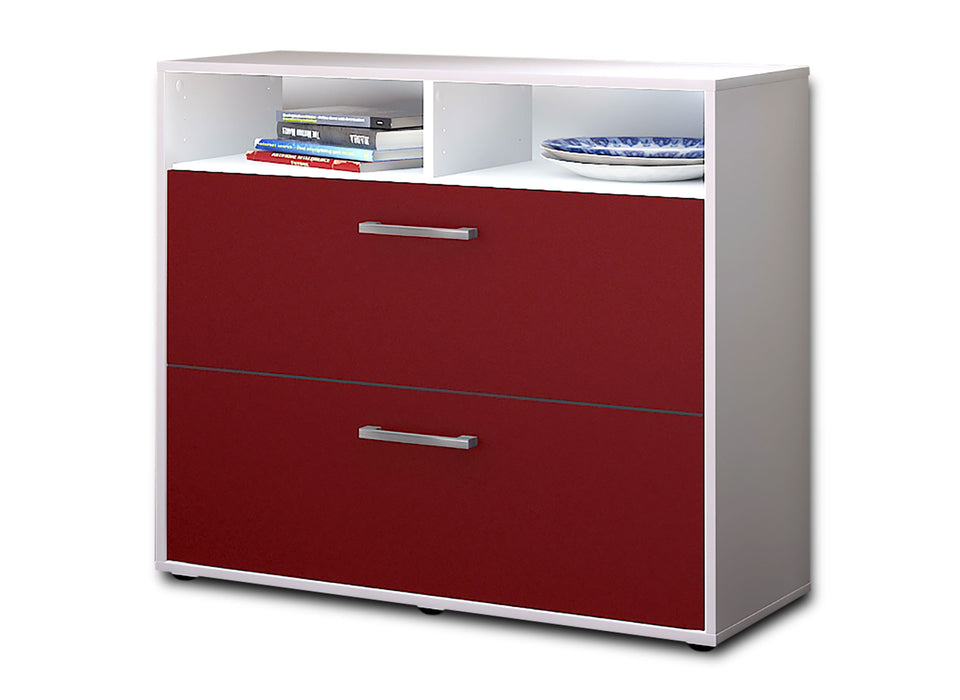 Sideboard Cosma, Rot Seite ( 92x79x35cm) - Dekati GmbH