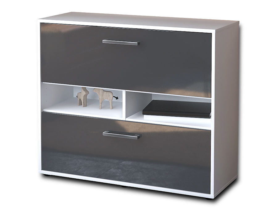 Sideboard Dalia, Grau Seite ( 92x79x35cm) - Dekati GmbH