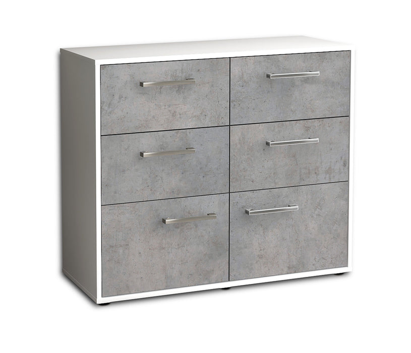 Sideboard Dalida, Beton Seite ( 92x79x35cm) - Dekati GmbH