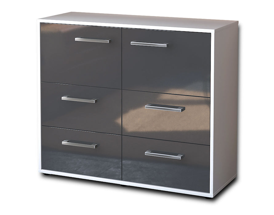 Sideboard Dana, Grau Seite ( 92x79x35cm) - Dekati GmbH