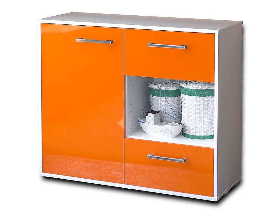 Sideboard Danica, Orange Seite ( 92x79x35cm) - Dekati GmbH