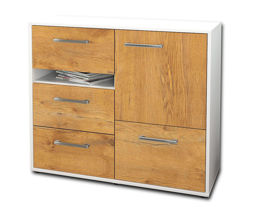 Sideboard Davina, Eiche Seite ( 92x79x35cm) - Dekati GmbH