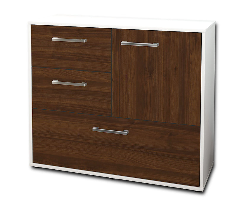 Sideboard Deanna, Walnuss Seite ( 92x79x35cm) - Dekati GmbH