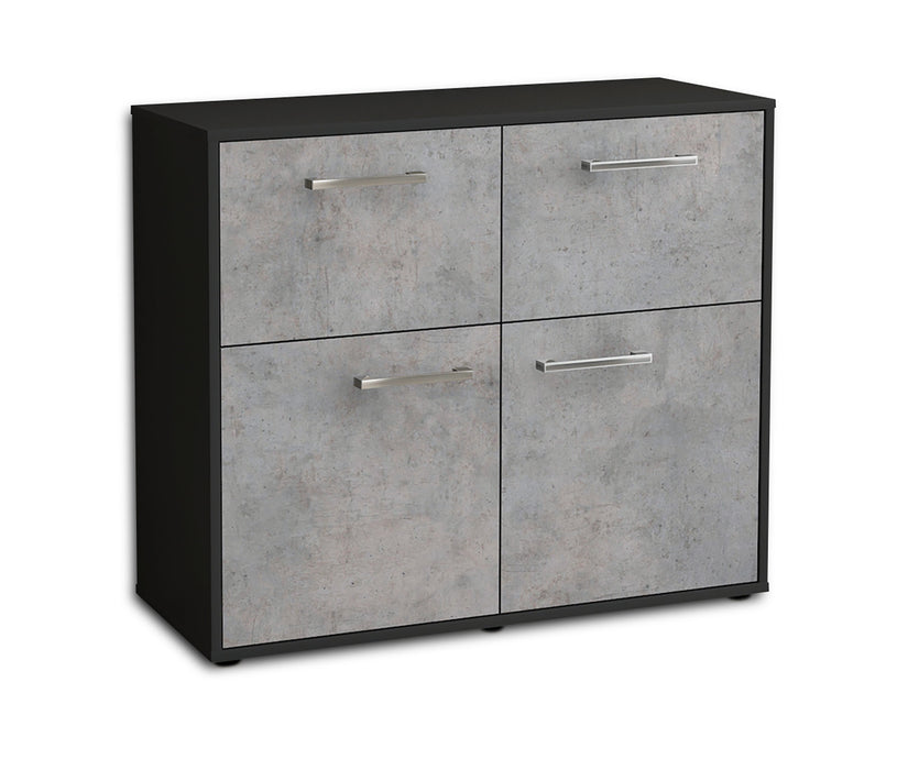 Sideboard Calliope, Beton Seite ( 92x79x35cm) - Dekati GmbH