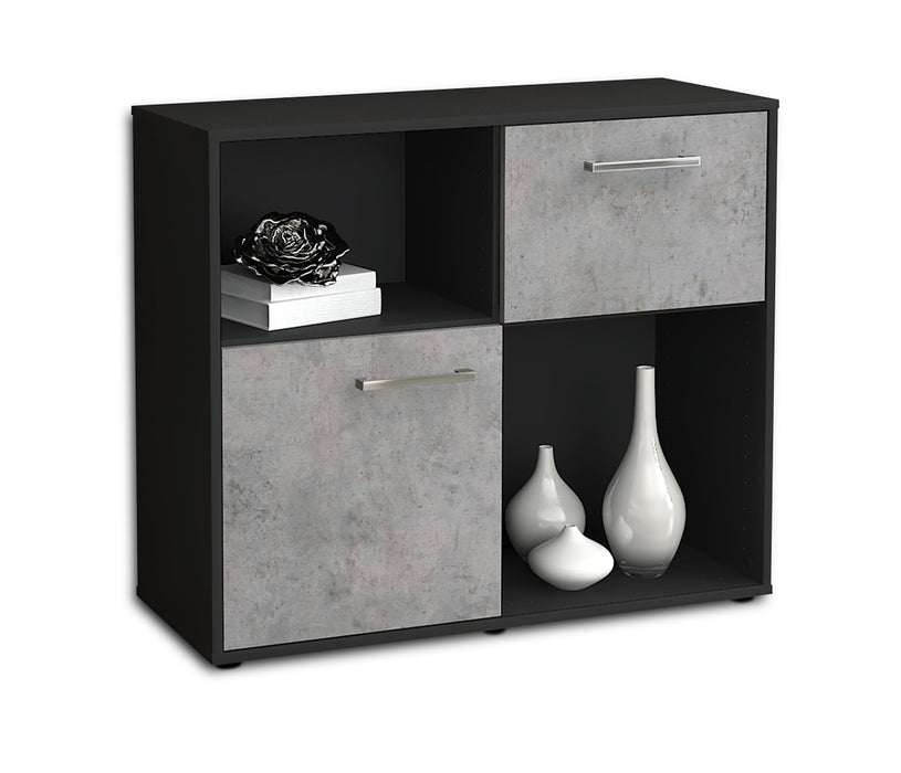 Sideboard Carola, Beton Seite ( 92x79x35cm) - Dekati GmbH