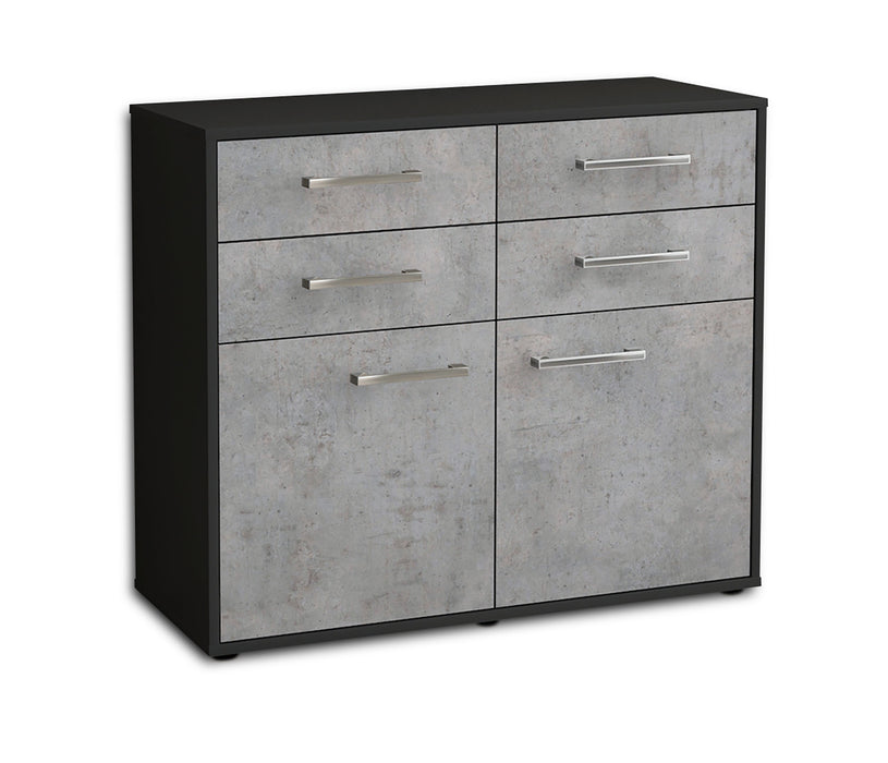 Sideboard Celia, Beton Seite ( 92x79x35cm) - Dekati GmbH