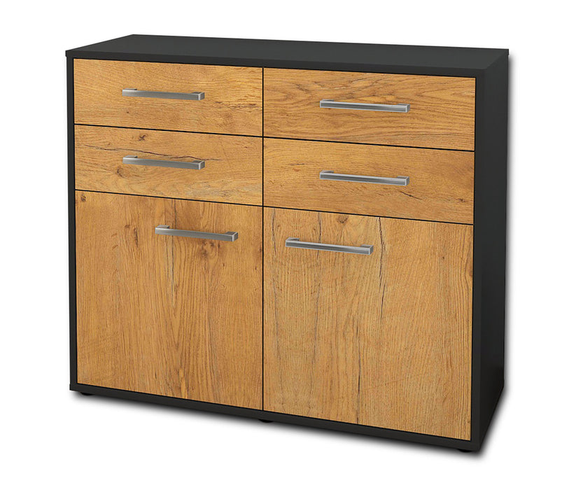 Sideboard Celia, Eiche Seite ( 92x79x35cm) - Dekati GmbH