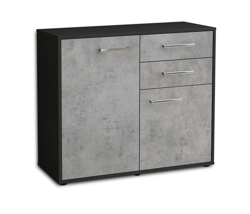 Sideboard Chantal, Beton Seite ( 92x79x35cm) - Dekati GmbH