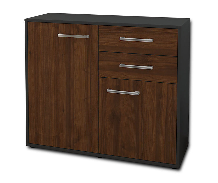 Sideboard Chantal, Walnuss Seite ( 92x79x35cm) - Dekati GmbH