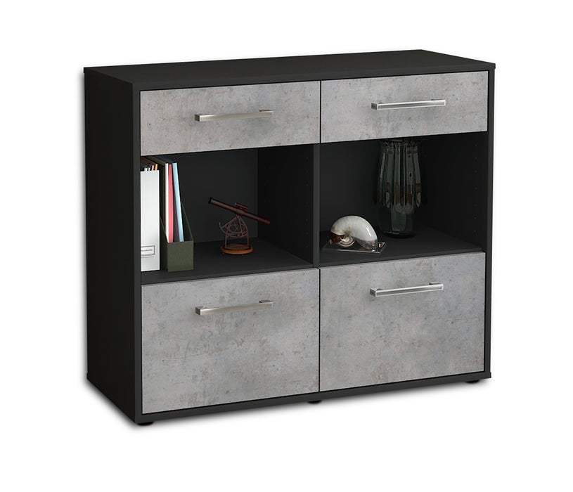 Sideboard Christina, Beton Seite ( 92x79x35cm) - Dekati GmbH