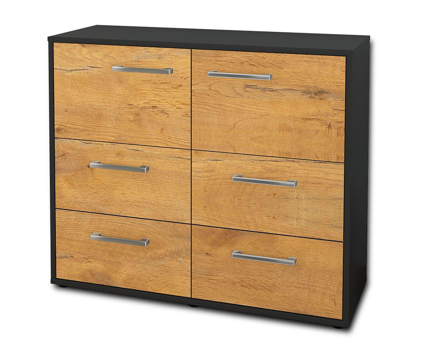 Sideboard Dana, Eiche Seite ( 92x79x35cm) - Dekati GmbH