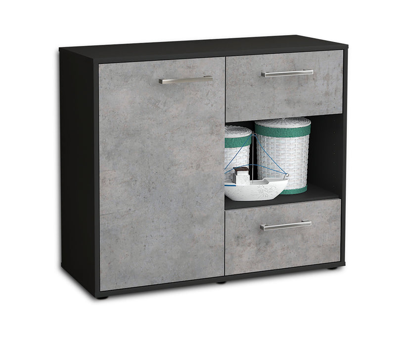 Sideboard Danica, Beton Seite ( 92x79x35cm) - Dekati GmbH