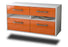 Lowboard hängend mit Griffen Milwaukee, Orange Seite ( 92x49x35cm) - Dekati GmbH