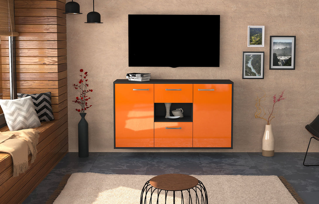 Sideboard Tallahassee, Orange Studio (136x79x35cm) - Dekati GmbH