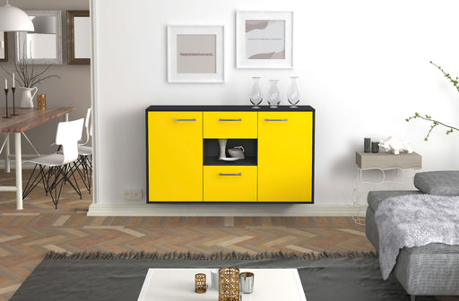 Sideboard Tallahassee, Gelb Studio (136x79x35cm) - Dekati GmbH