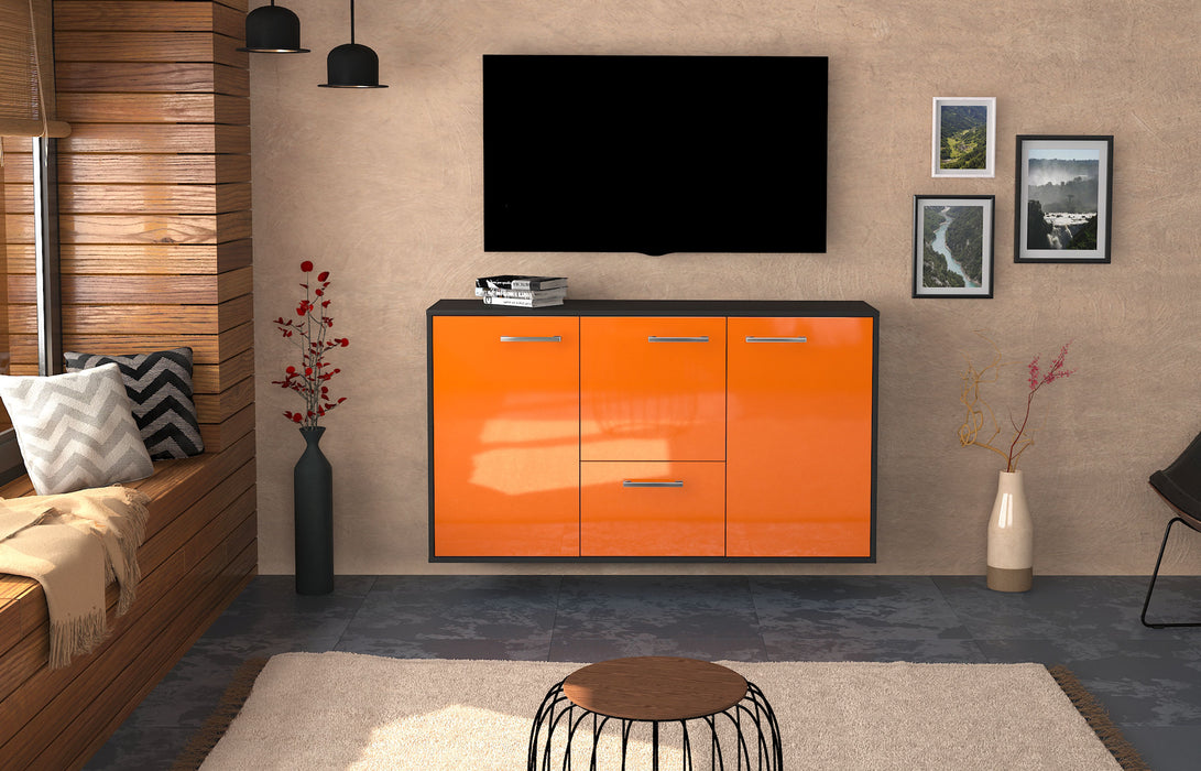 Sideboard Vancouver, Orange Studio (136x79x35cm) - Dekati GmbH