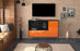 Sideboard Springfield, Orange Studio (136x79x35cm) - Dekati GmbH