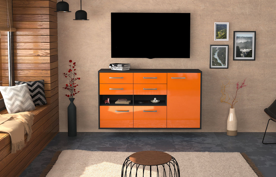 Sideboard Santa Rosa, Orange Studio (136x79x35cm) - Dekati GmbH