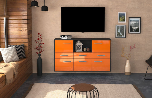 Sideboard Pomona, Orange Studio (136x79x35cm) - Dekati GmbH