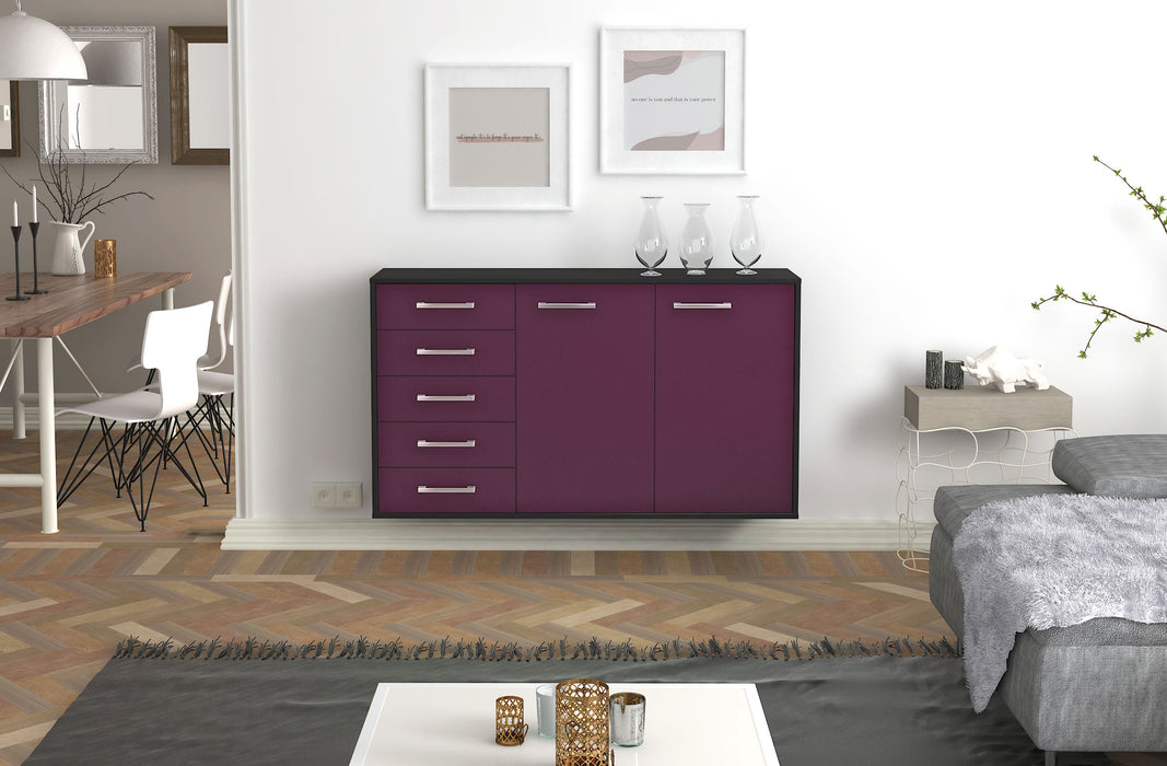 Sideboard Peoria, Lila Studio (136x79x35cm) - Dekati GmbH