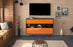 Sideboard Paterson, Orange Studio (136x79x35cm) - Dekati GmbH