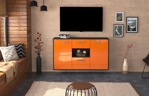 Sideboard Pasadena, Orange Studio (136x79x35cm) - Dekati GmbH